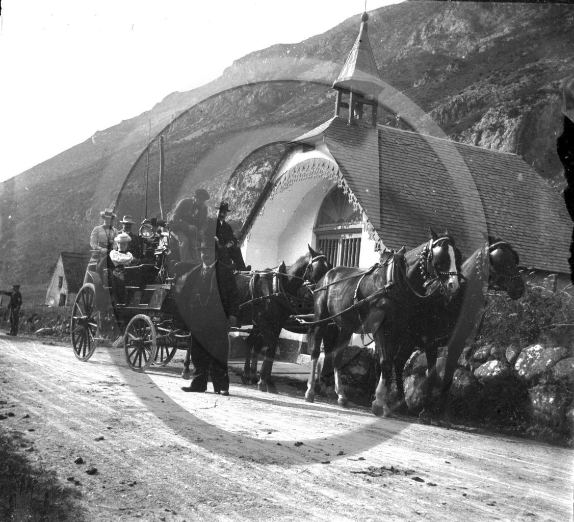 vi  1102  excursion au pic du Midi chapelle Ste Marie .dpt 65 année 1899  .jpg